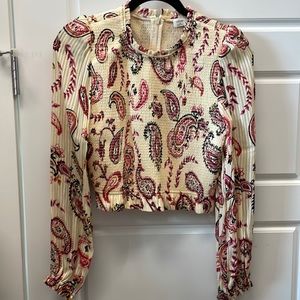 Aritzia Wilfred Tempest Blouse
